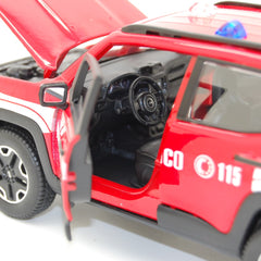 Jeep Renegade 4x4 Latitude "Vigili del Fuoco" 1:24 - 86374
