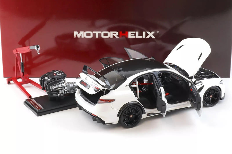Alfa Romeo Giulia GTAm 2021 Bianco Trofeo 1:18 - 86563