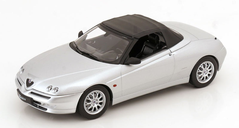Alfa Romeo Spider 2.0 Twin Spark 1999 Silver Soft Top 1:18 - 86659