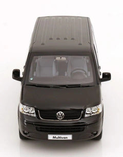 Volkswagen T5 Miltivan Minibus 2003 Black 1:18 - 86678