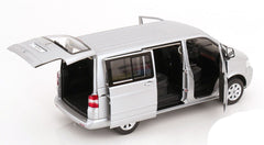 Volkswagen T5 Miltivan Minibus 2003 Silver 1:18 - 86683