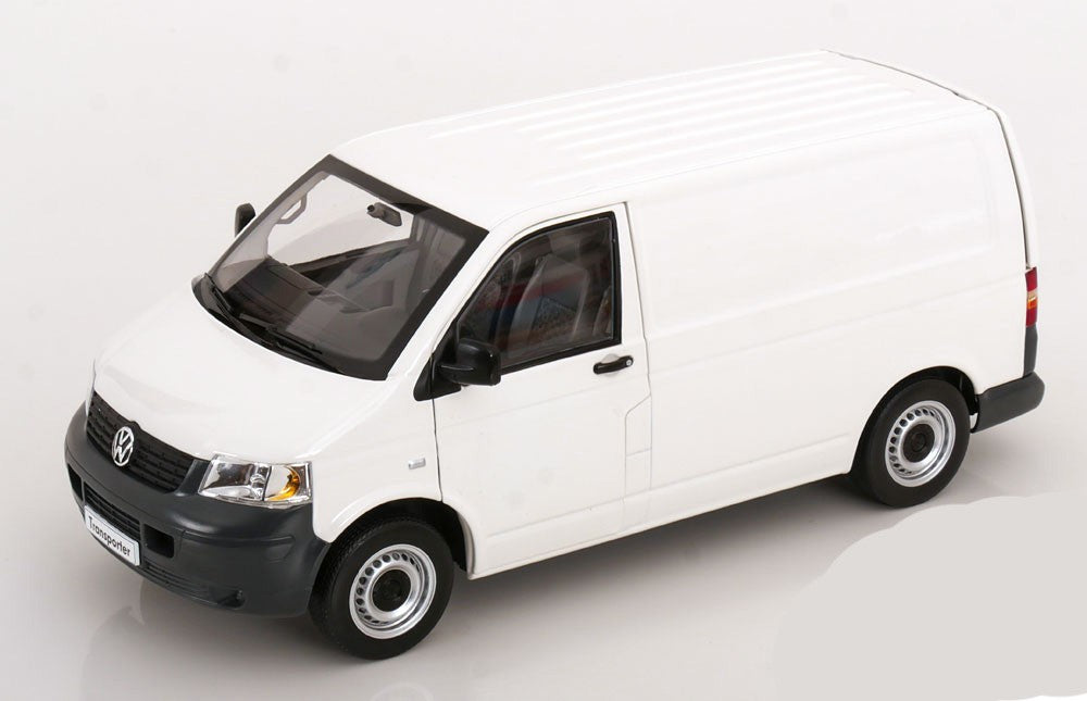 Volkswagen T5 Van 2003 White 1:18 - 86685