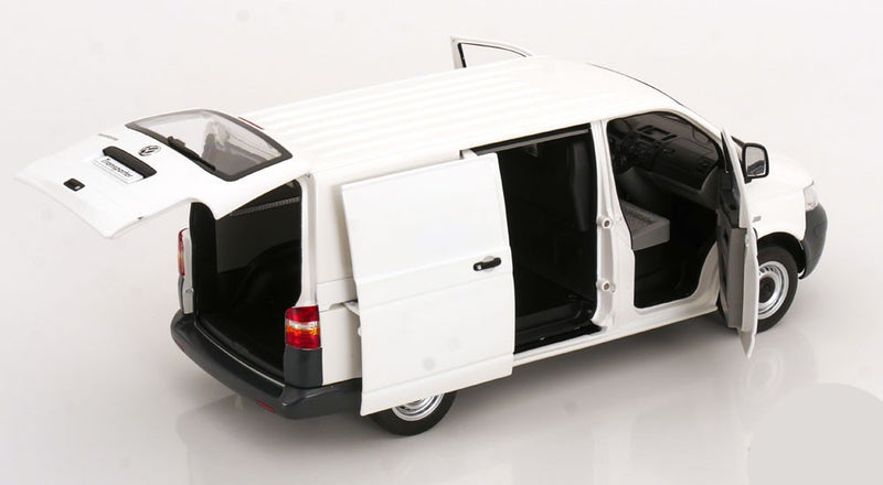 Volkswagen T5 Van 2003 White 1:18 - 86686