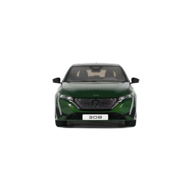 Peugeot 308 GT 2022 Olive Green 1:18 - 86758