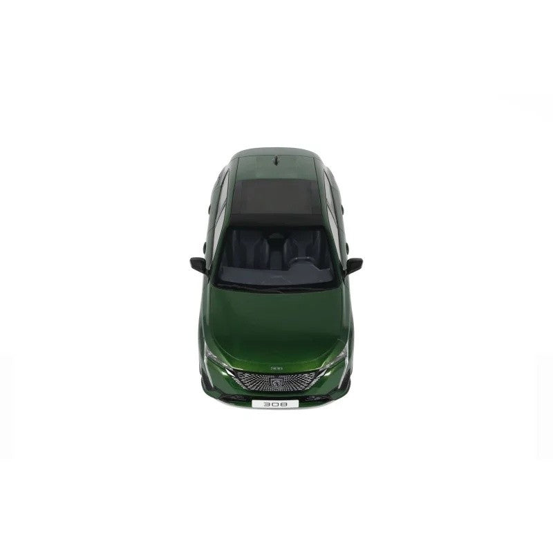 Peugeot 308 GT 2022 Olive Green 1:18 - 86762