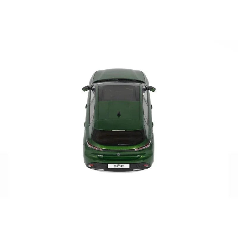 Peugeot 308 GT 2022 Olive Green 1:18 - 86763
