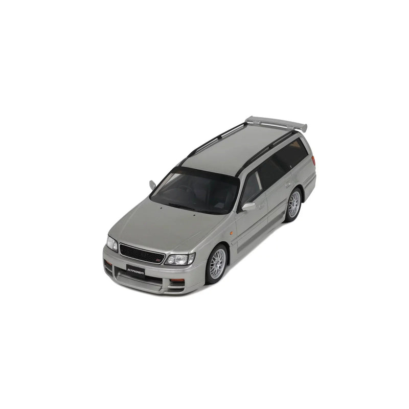 Nissan Stagea Autech Version 260RS 1997 Sonic Silver KR4 1:18 - 86779
