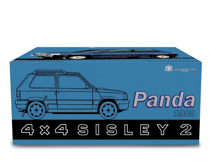Fiat Panda 4x4 Sisley II 1989 Rosso Metallizzato 1:18 - 86868