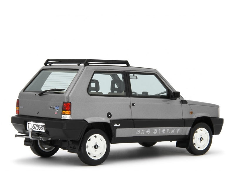 Fiat Panda 4x4 Sisley II 1989 Grigio Metallizzato 1:18 - 86877