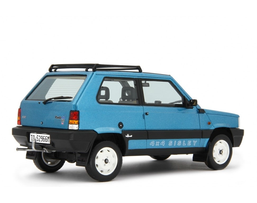 Fiat Panda 4x4 Sisley II 1989 Blu Metallizzato 1:18 - 86884