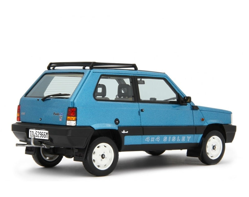 Fiat Panda 4x4 Sisley II 1989 Blu Metallizzato 1:18 - 86884