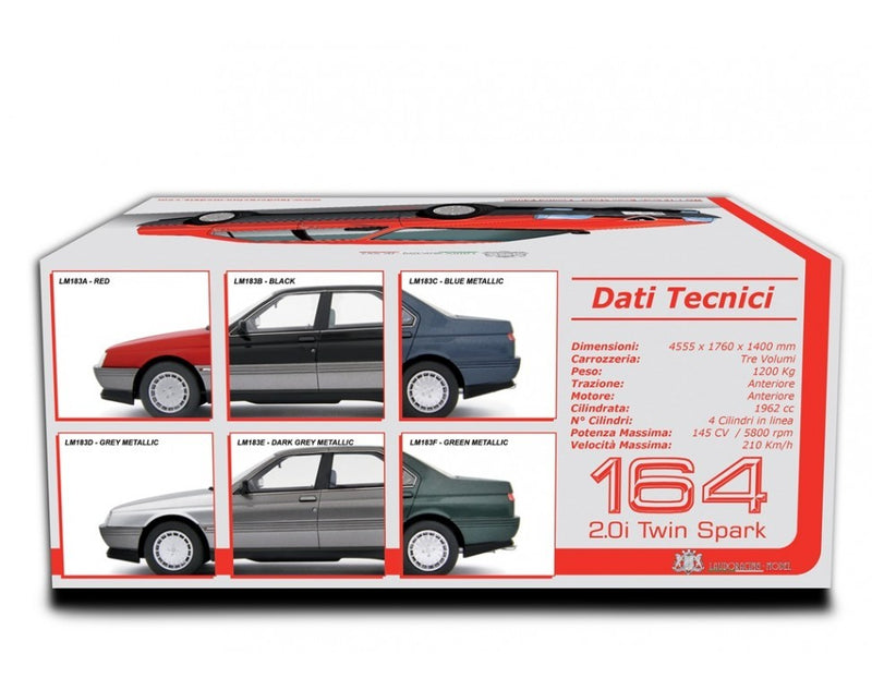 Alfa Romeo 164 2.0 Twin Spark 1987 Blu metallizzato 1:18 - 86950
