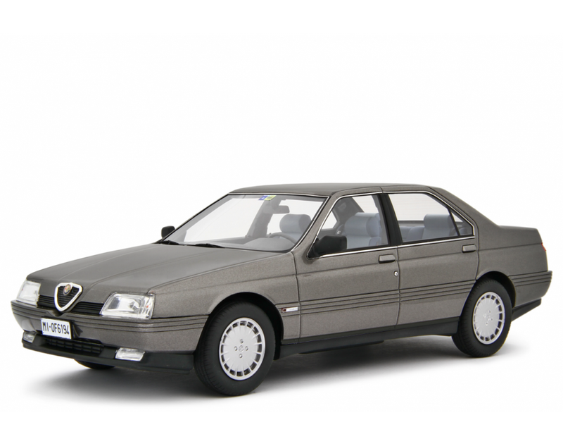 Alfa Romeo 164 2.0 Twin Spark 1987 Grigio Scuro metallizzato 1:18 - 86960