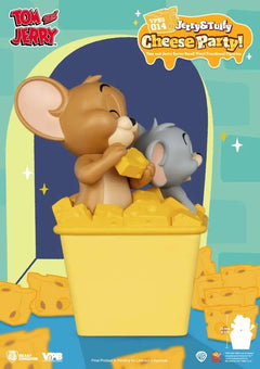 Tom & Jerry Jerry & Tuffy Cheese Party Vinyl Bank Salvadanaio-5