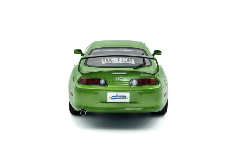 Toyota Supra MK4 (A80) green black 1:18 - 87010