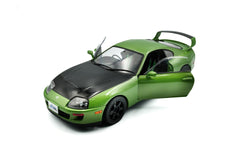 Toyota Supra MK4 (A80) green black 1:18 - 87013