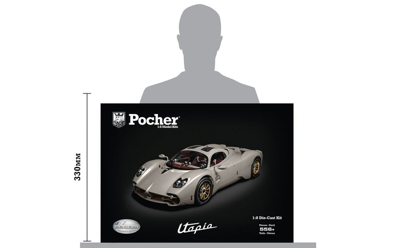 Pagani Utopia Coupe Rinascimento Lucido Kit Pocher 1:8 - 87030