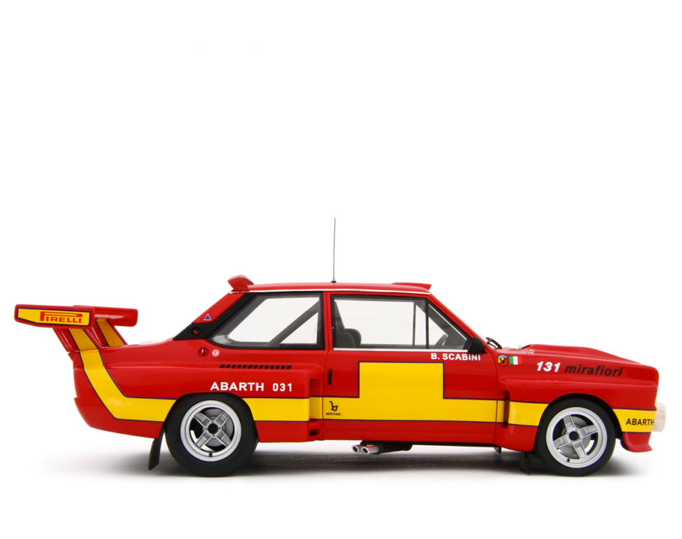 Fiat Abarth 031 Bertone Giro d'Italia 1975 Ver. Presentazione Arancione 1:18 - 87042