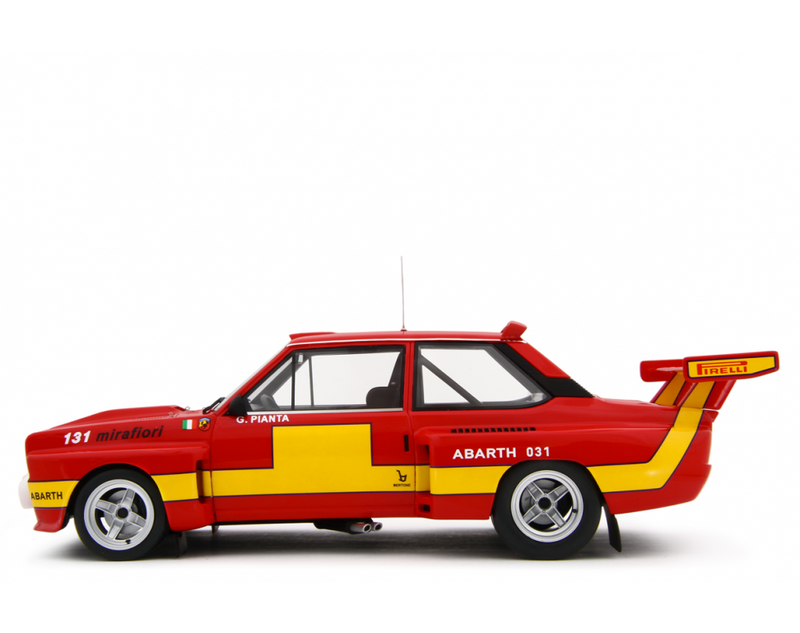 Fiat Abarth 031 Bertone Giro d'Italia 1975 Ver. Presentazione Arancione 1:18 - 87043