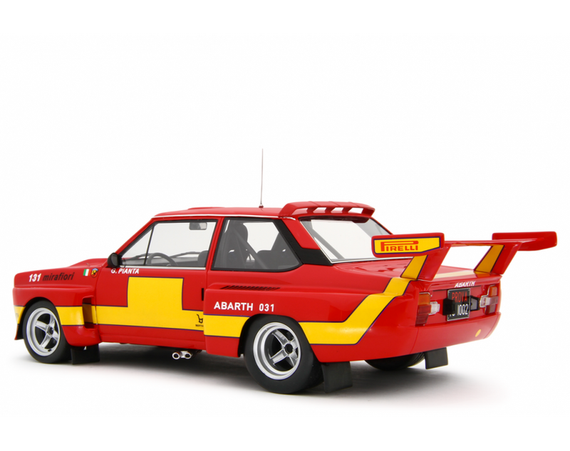 Fiat Abarth 031 Bertone Giro d'Italia 1975 Ver. Presentazione Arancione 1:18 - 87046