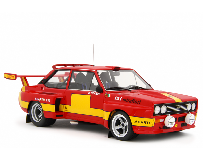 Fiat Abarth 031 Bertone Giro d'Italia 1975 Ver. Presentazione Arancione 1:18 - 87047