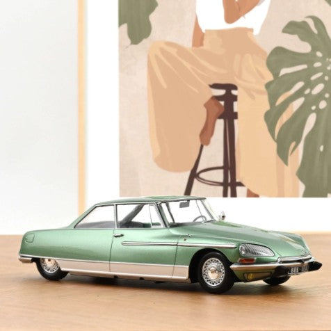 Citroen DS 21 Le Leman 1968 Green metallic 1:18 E.L. 200pz - 87071