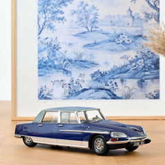 Citroen DS 21 Lorraine 1969 Dark and Light Blue 1:18 E. L. 300pz - 87073