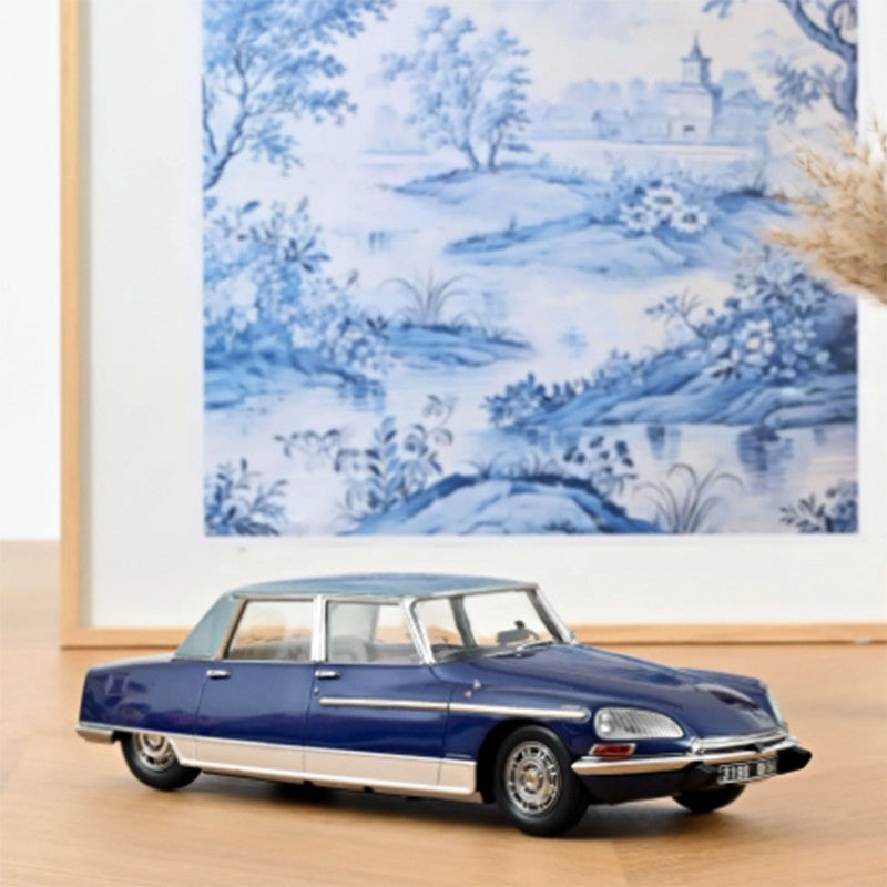 Citroen DS 21 Lorraine 1969 Dark and Light Blue 1:18 E. L. 300pz - 87073