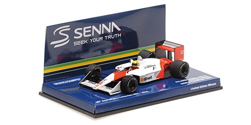 McLaren Honda MP4/4 F1 World Champion 1988 Ayrton Senna Dirty Version 1:43 - 87113