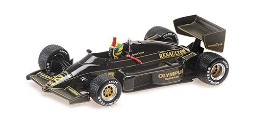 Lotus Renault 97T Winner F1 1985 Portugal Gp Ayrton Senna End of Race 1:43 - 87114