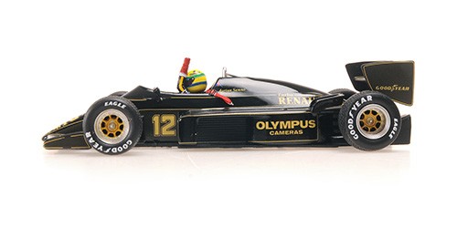 Lotus Renault 97T Winner F1 1985 Portugal Gp Ayrton Senna End of Race 1:43 - 87116