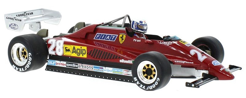 Ferrari 126 C2 1982 Monaco GP with Didier Pironi 1:18 - 87144