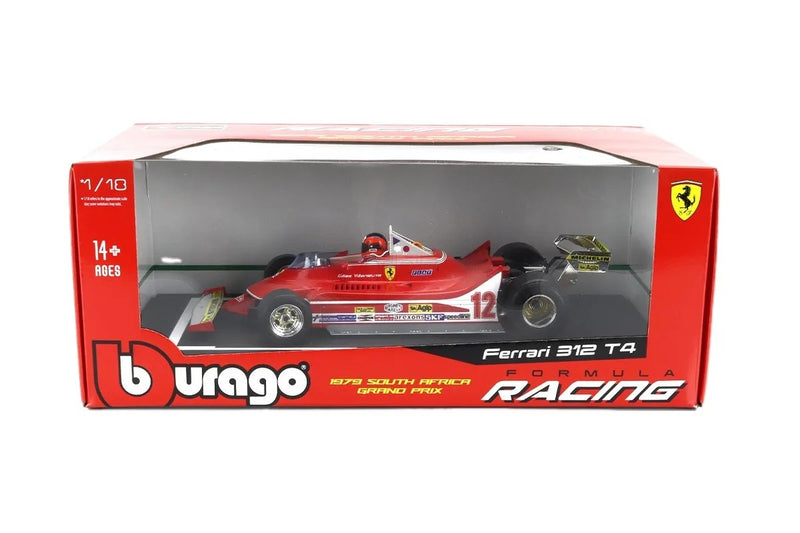 Ferrari 312 T4 Winner South African GP 1979 Kyalami Gilles Villeneuve 1:18 - 87190