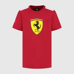 Ferrari F1 2025 Puma T-shirt Scudetto Cherry - 87207
