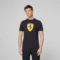 Ferrari F1 2025 Puma T-shirt Scudetto Black - 87231