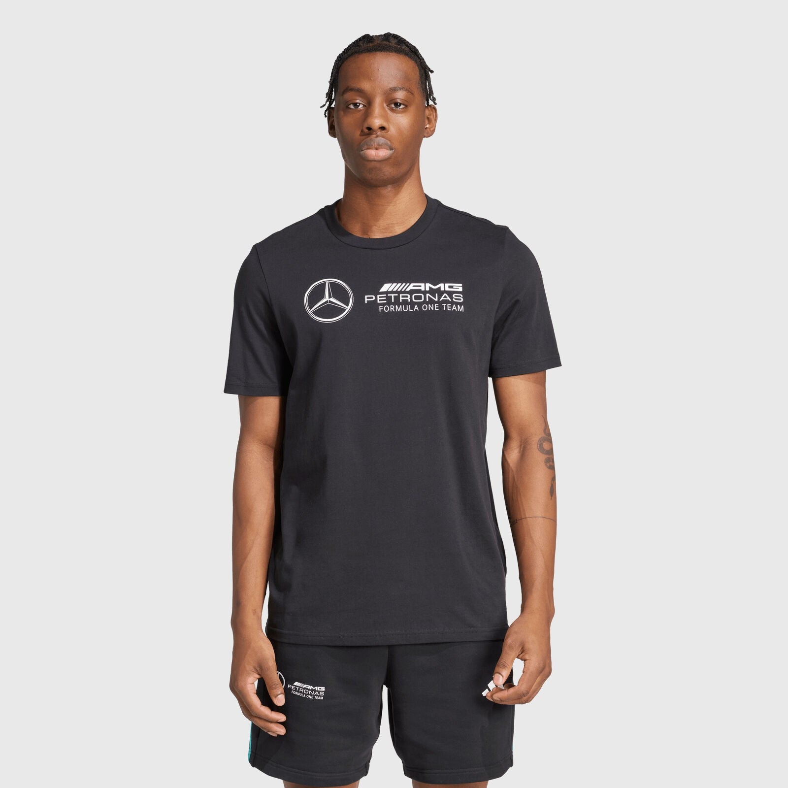 Mercedes-AMG F1 Adidas Maglietta con grafica DNA Black - 87245