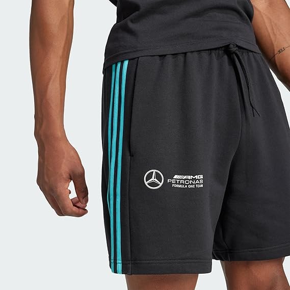 Mercedes-AMG F1 Adidas Pantaloncino Short Man con grafica DNA Black - 87249