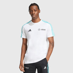 Mercedes-AMG F1 Adidas Maglietta Stripe con grafica DNA White - 87255