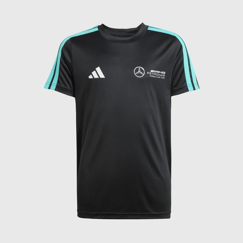 Mercedes-AMG F1 Adidas Maglietta Stripe con grafica DNA Black - 87256