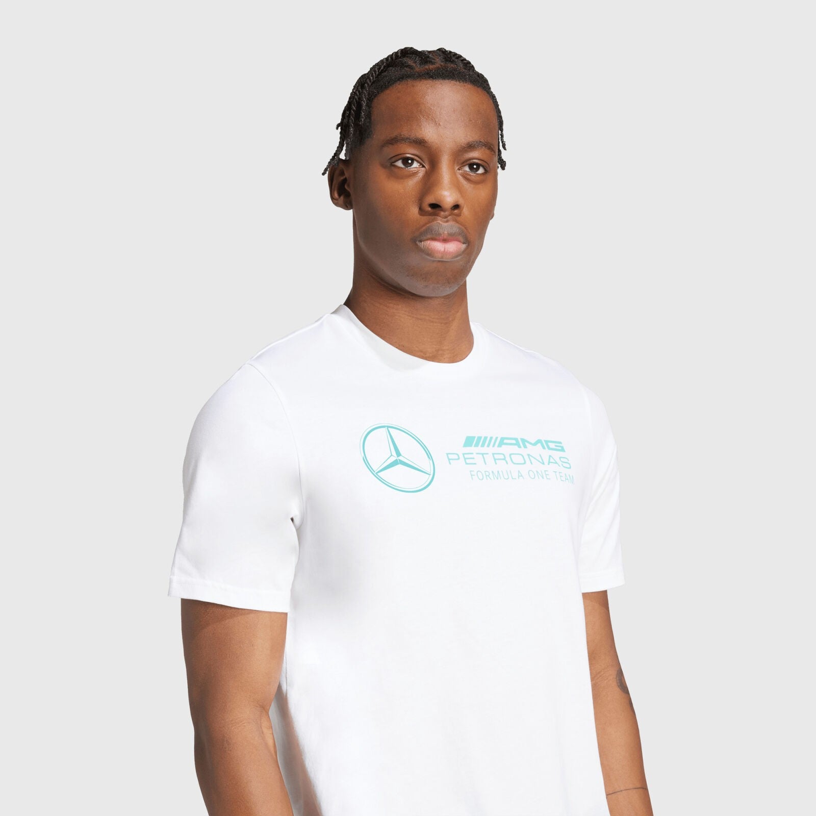 Mercedes-AMG F1 Adidas Maglietta con grafica DNA White - 87261