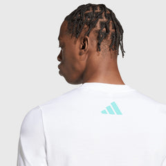 Mercedes-AMG F1 Adidas Maglietta con grafica DNA White - 87262