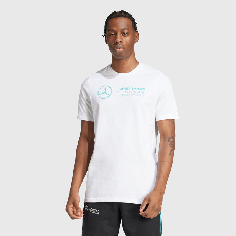 Mercedes-AMG F1 Adidas Maglietta con grafica DNA White - 87263