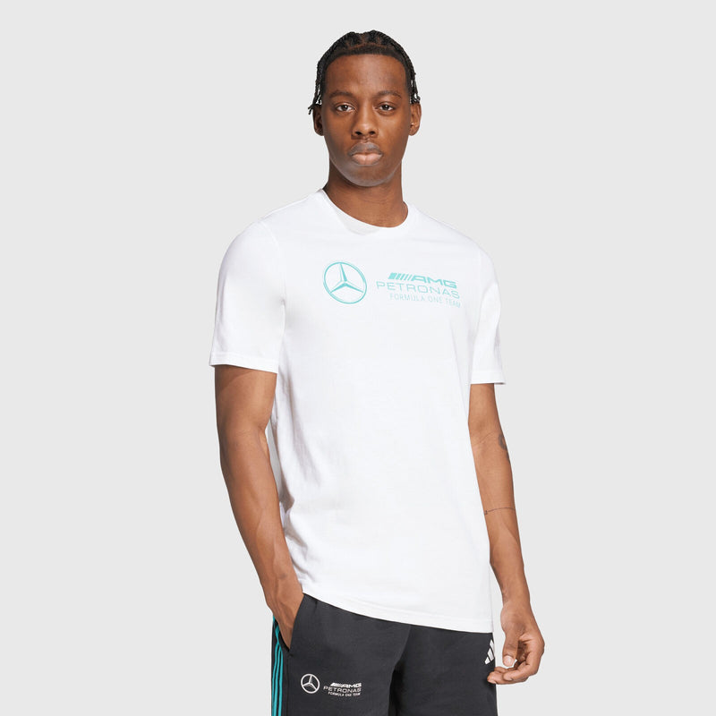 Mercedes-AMG F1 Adidas Maglietta con grafica DNA White - 87265