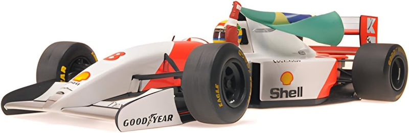 Mclaren Ford MP4/8 F1 Winner Australian GP 1993 Ayrton Senna Dirty Version 1:18 - 87274