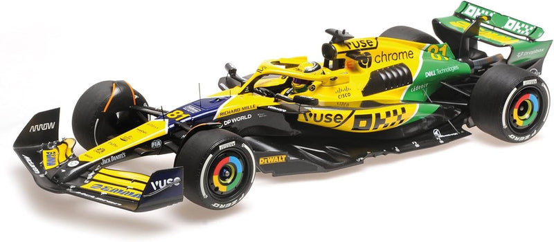 McLaren MCL38 2nd Monaco GP F1 2024 Oscar Piastri 1:18 - 87287