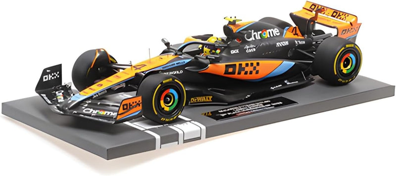 McLaren MCL60 2nd Hungary GP F1 2023 Lando Norris 1:18 - 87293