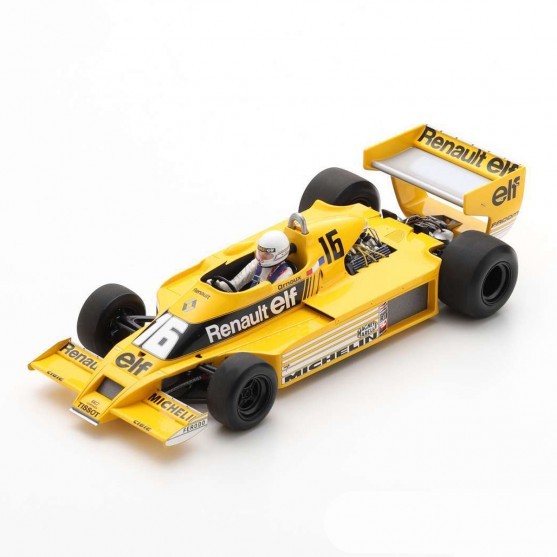 Renault RS01 F1 1979  Belgium GP Jean Rene Arnoux 1:18 - 87322