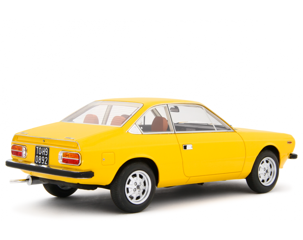 Lancia Beta Coupe 1.6  1.8 Giallo Maya 1973-75 scala 1:18 Laudoracing - 87326