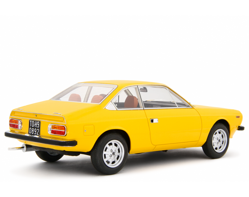 Lancia Beta Coupe 1.6  1.8 Giallo Maya 1973-75 scala 1:18 Laudoracing - 87326