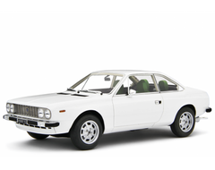 Lancia Beta Coupe 1.6  1.8 Bianco Saratoga 1973-75 scala 1:18 Laudoracing - 87403